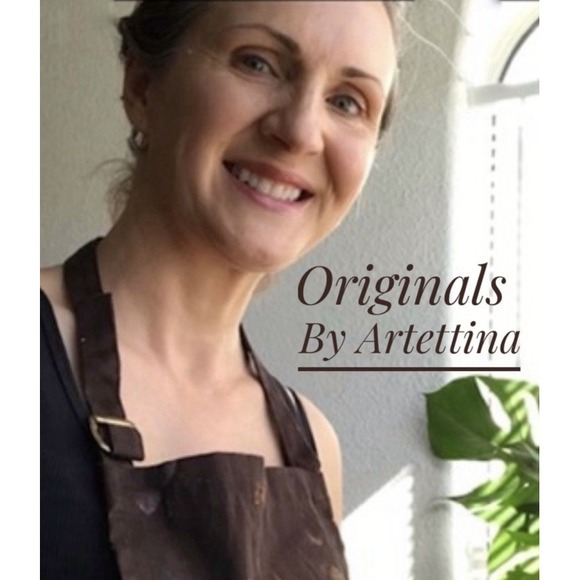 Rabbit Original Painting bunny Art Fun charcoal pastel ooak artwork Artettina US - Picture 6 of 6